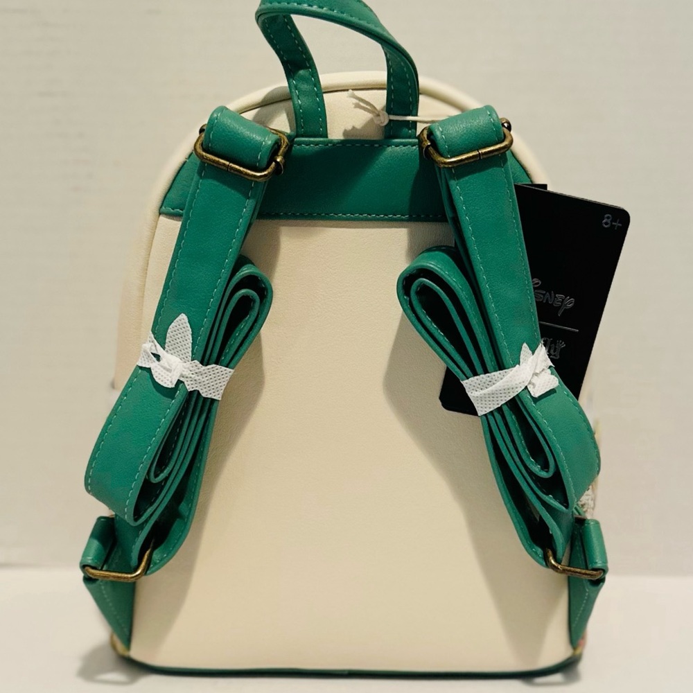 Loungefly Disney NWT Peter Pan Tinker Bell Flowers Mini Backpack - Picture 3 of 6